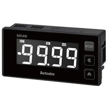 MX4W-A-FN Amperímetro AC/DC LCD 96WX48Hmm 24-240VUC Indicador