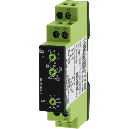 T110206 E1ZMW10 Relé temporizador Multifunción 0.05s–10h 24–240VUC 1CO