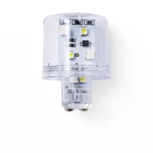 LLB Foco LED BA15d Luz intermitente 110VCA Claro P/KDL, KLL, LLL+LLB, WLK