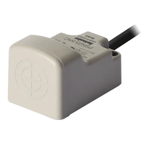 PSN25-5AC Sensor inductivo rectangular ND 25mm SN 5mm 2H 24VCD NC D/frontal
