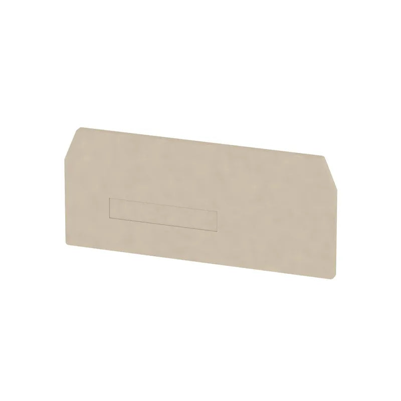ZAP/TW ZDU10 Tapa final beige para clema ZDU/ZPE 10