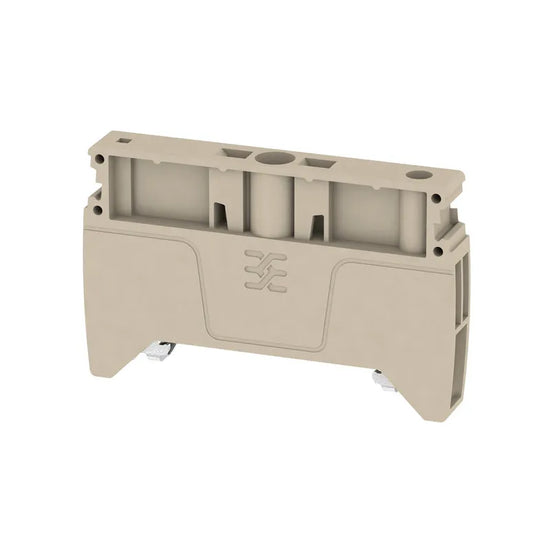 AEB 35 SC/1 Tope final para montarse en Riel DIN TS 35 Color beige