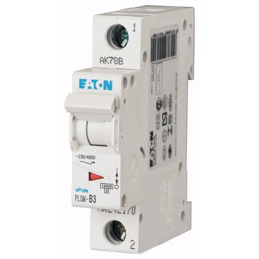 PLSM-D3-MW Xpole Interruptor termomagnético (ITM) 1P 3A 10kA Curva D