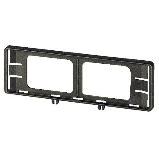 ZFSX-T0 Porta-etiqueta negro frontal  para usarse con T0/T3/P1