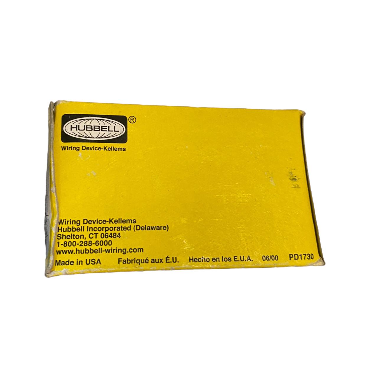 Hubbell HBL2411 enchufe de bloqueo