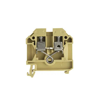 RSF 3/35 Clema terminales de resorte en color beige 4mm² 22-12AWG 32A 690VCA