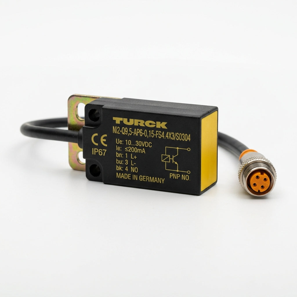 Turck Ni2-q9,5-ap6-0,15-fs4.4x3/s0304 sensor inductivo de proximidad