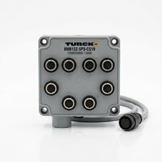 Turck 8mb12z-5p3-cs19 caja de distribución de señales