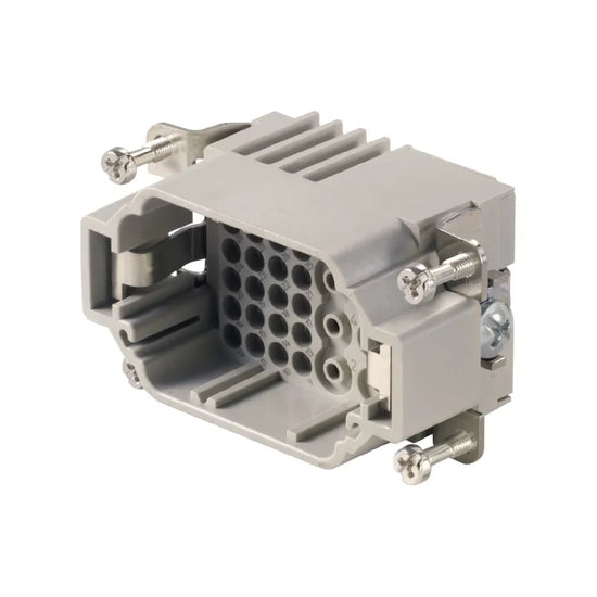 HDC S8/24 MC Inserto macho combinado C/Crimpada 8p+24+PE 16A 400V Grupo 4