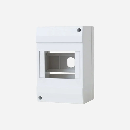 Caja de dist. p/sobreponer 4M 130mmHX87mmWX60mmD Poliestireno IP30