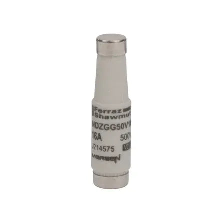 NDZGG50V16 Fusible tipo botella Clase gG NDZ 16A 50kA 500VCA Cuerpo cerámico