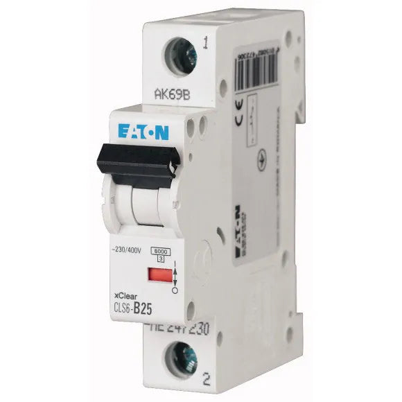 CLS6-C20-MX Xclear Interruptor termomagnético (ITM) 1P 20A 6kA Curva C