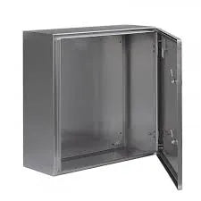 Gabinete mural de acero inoxidable AISI304 1P 400Hx400Wx210Dmm IP66 NEMA 4X