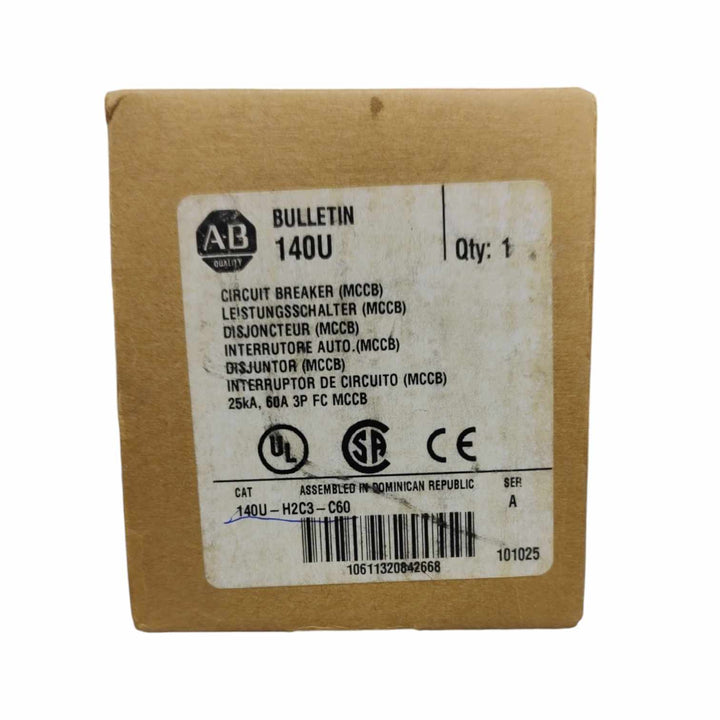 Allen Bradley 140u-h2c3-c60 interruptor