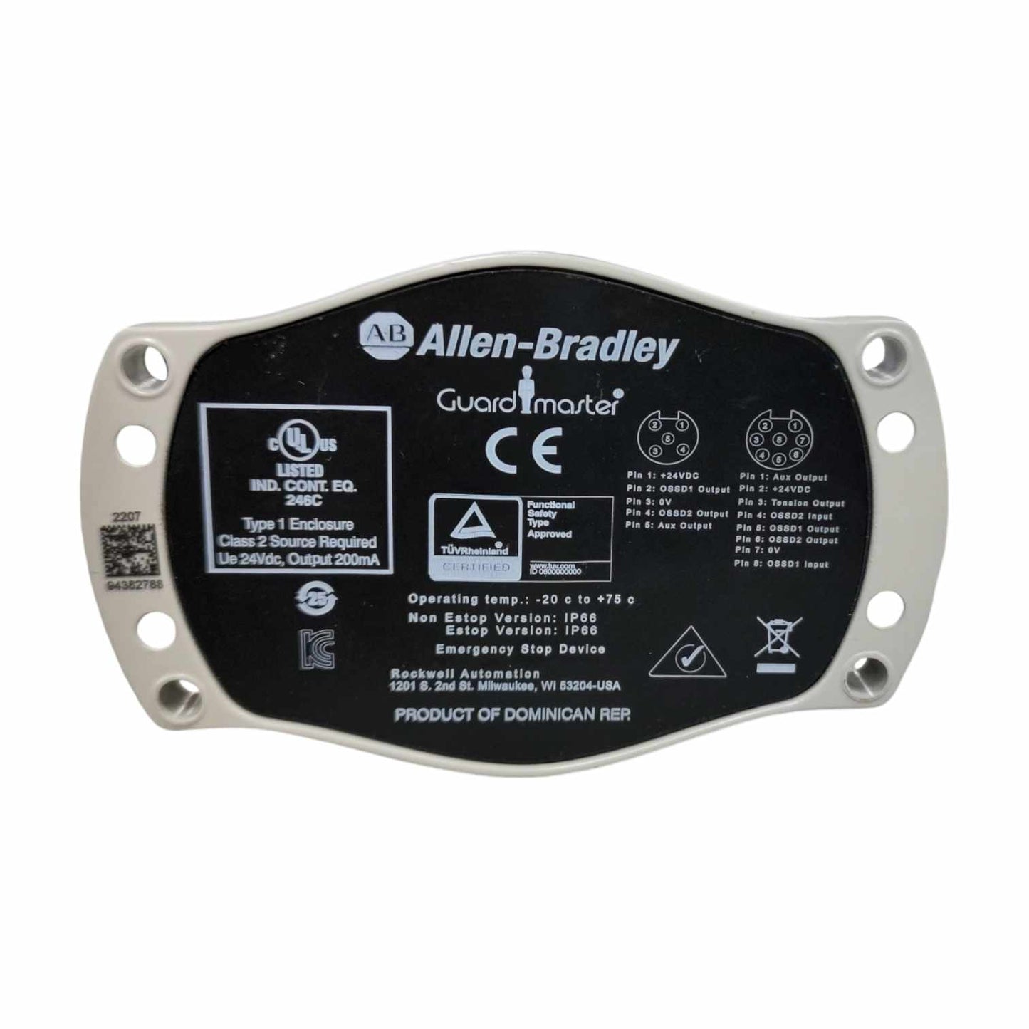 Allen Bradley 440E-LL5SE5 interruptor de cable para seguridad