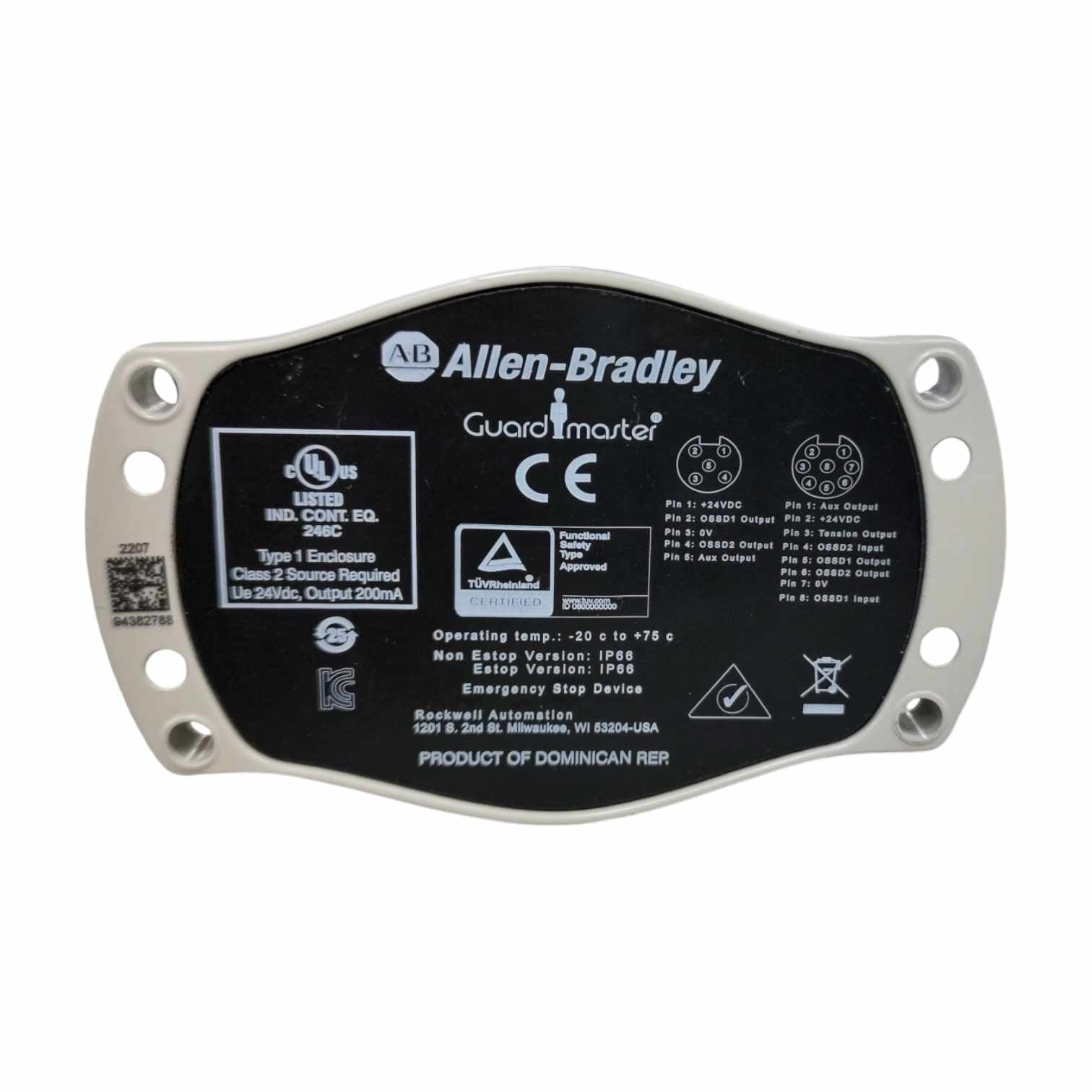Allen Bradley 440E-LL5SE5 interruptor de cable para seguridad