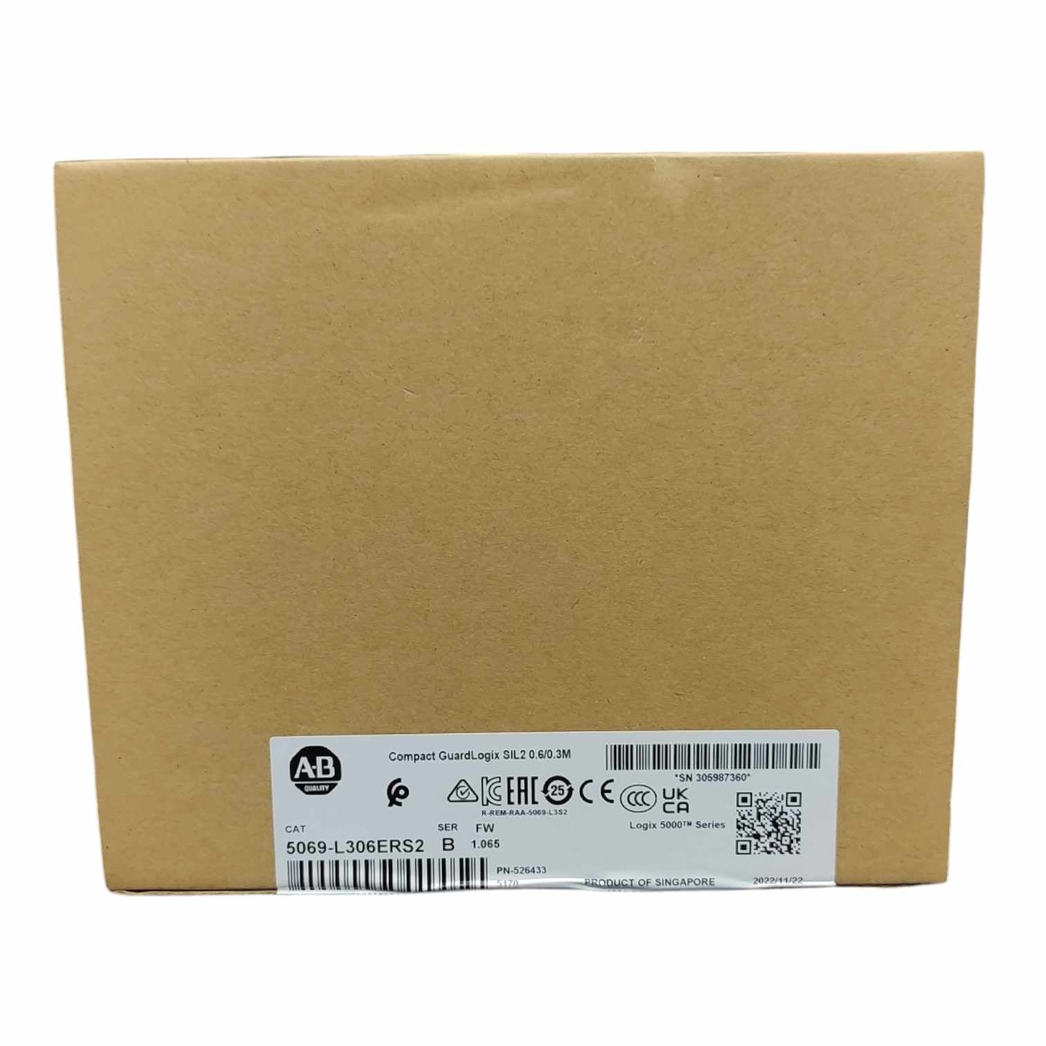 Allen Bradley 5069-L306ERS2 PLC