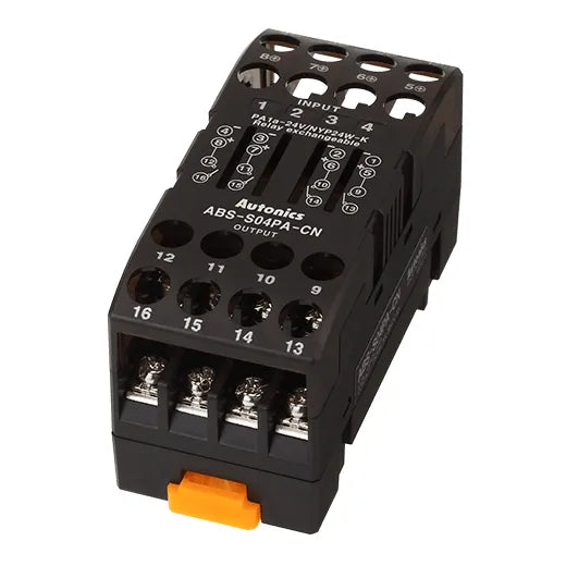 ABS-S04PA-CN Bloque de terminales 4 Relés APAN3124 3A 250V