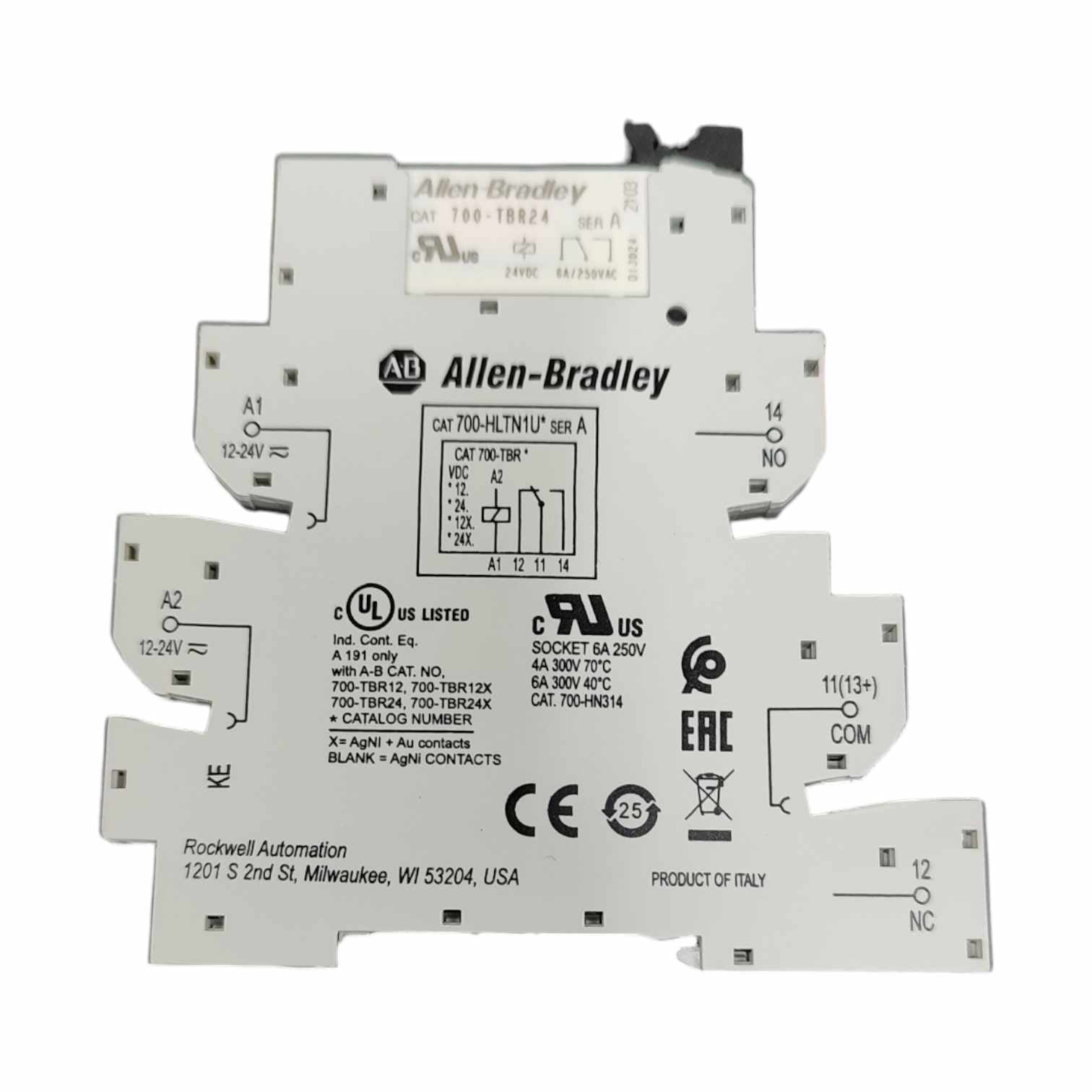Allen Bradley 700-HLTN1U relé unipolar