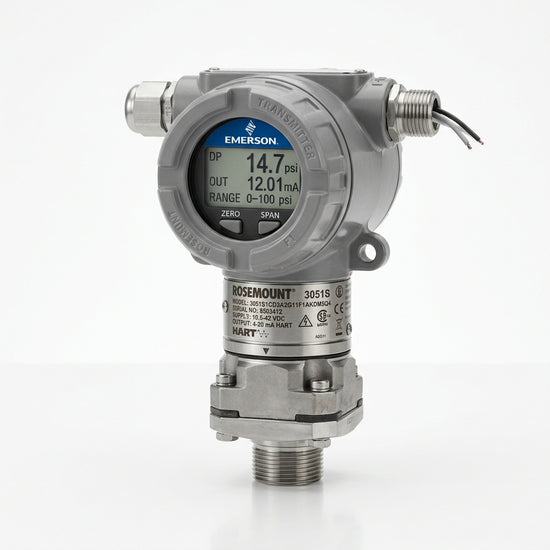 EMERSON 3051S1CD3A2G11F1AKDM5Q4 transmisor de presión diferencial industrial