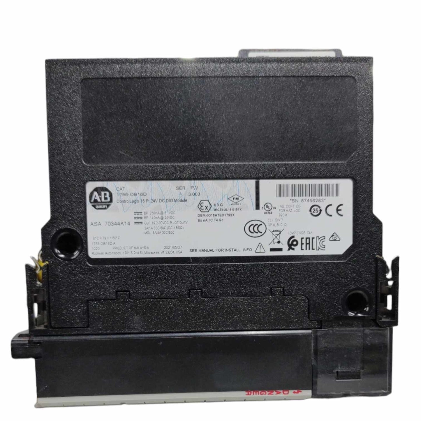 Allen Bradley 1756-OB16D módulo de salida