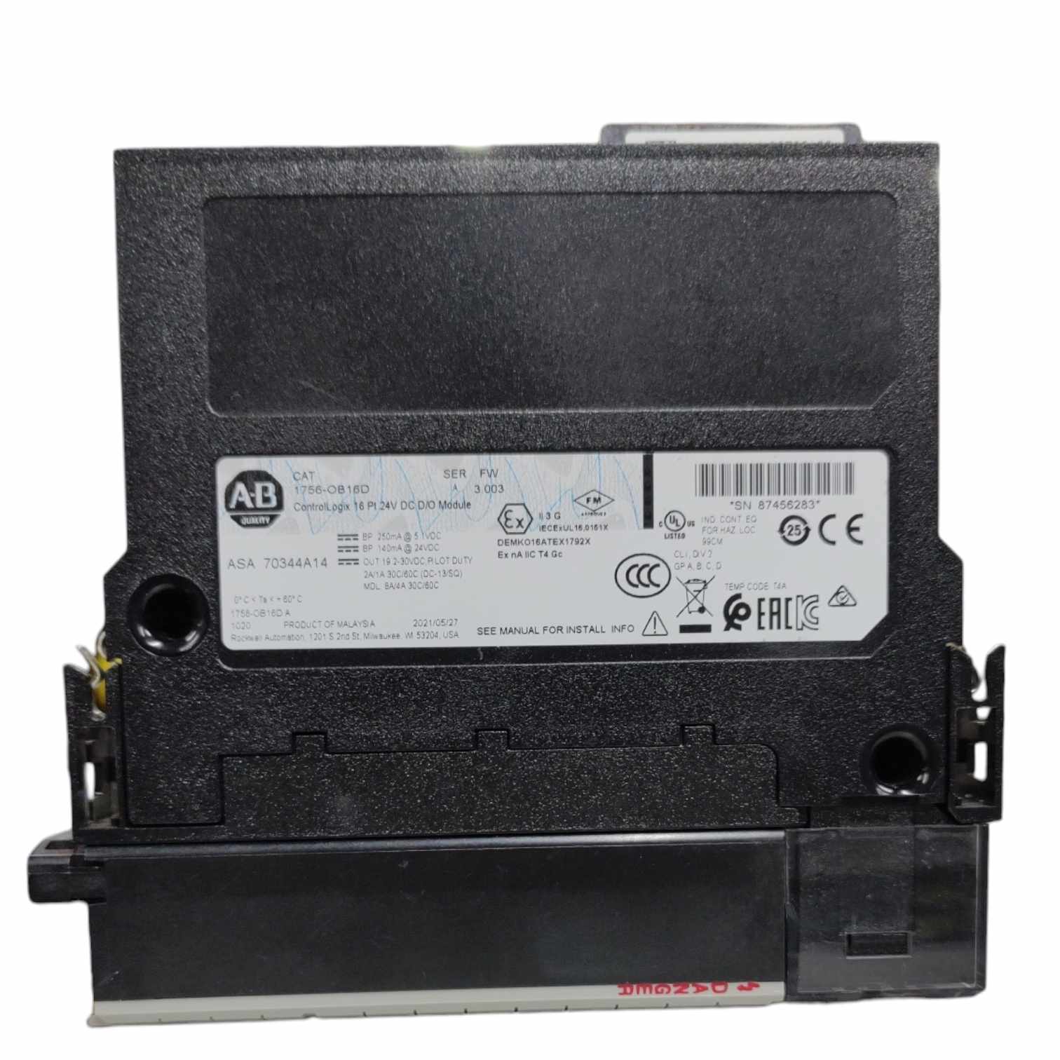 Allen Bradley 1756-OB16D módulo de salida