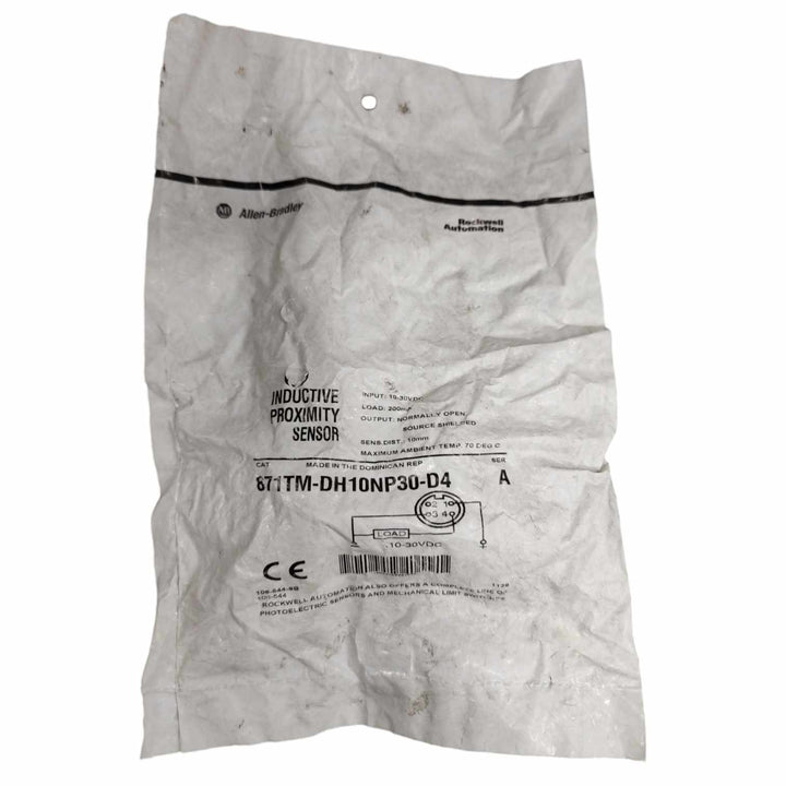 Allen Bradley 871TM-DH10NP30-D4 Sensor de proximidad