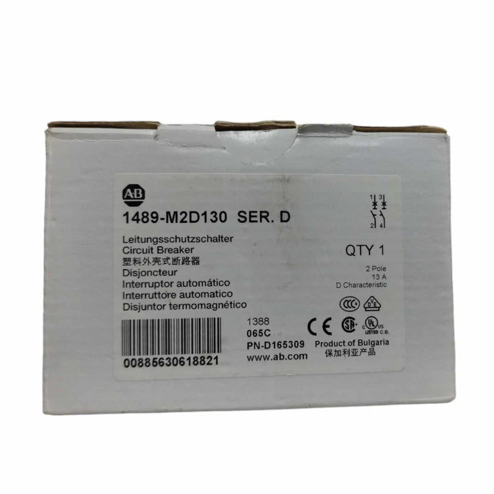 Allen Bradley 1489-M2D130 interruptor.