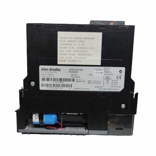 Allen Bradley 1756-L63XT Contrologix 5563