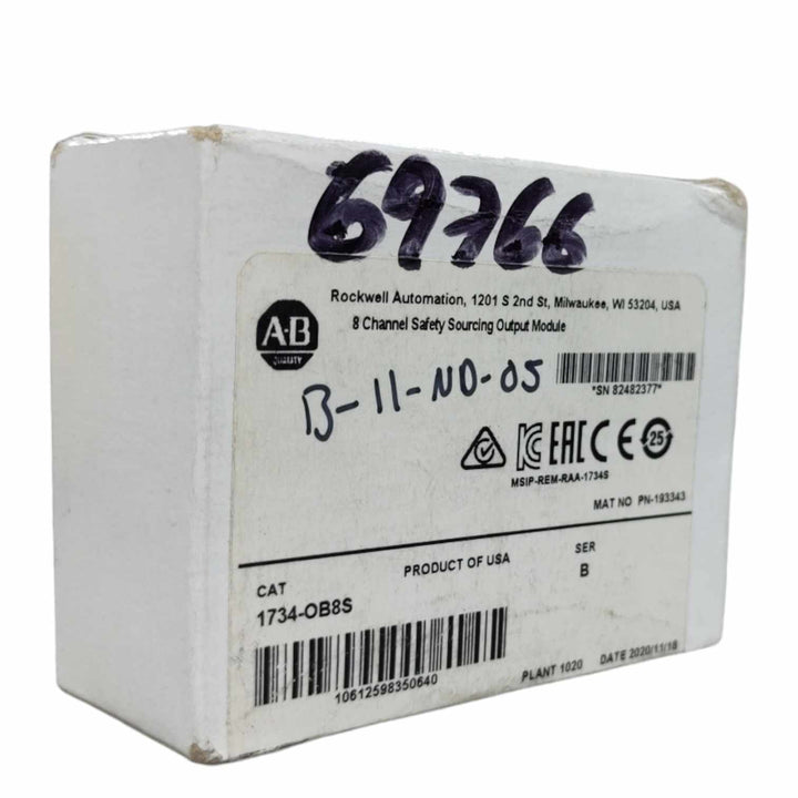 Allen Bradley 1734-OB8S Módulo de seguridad