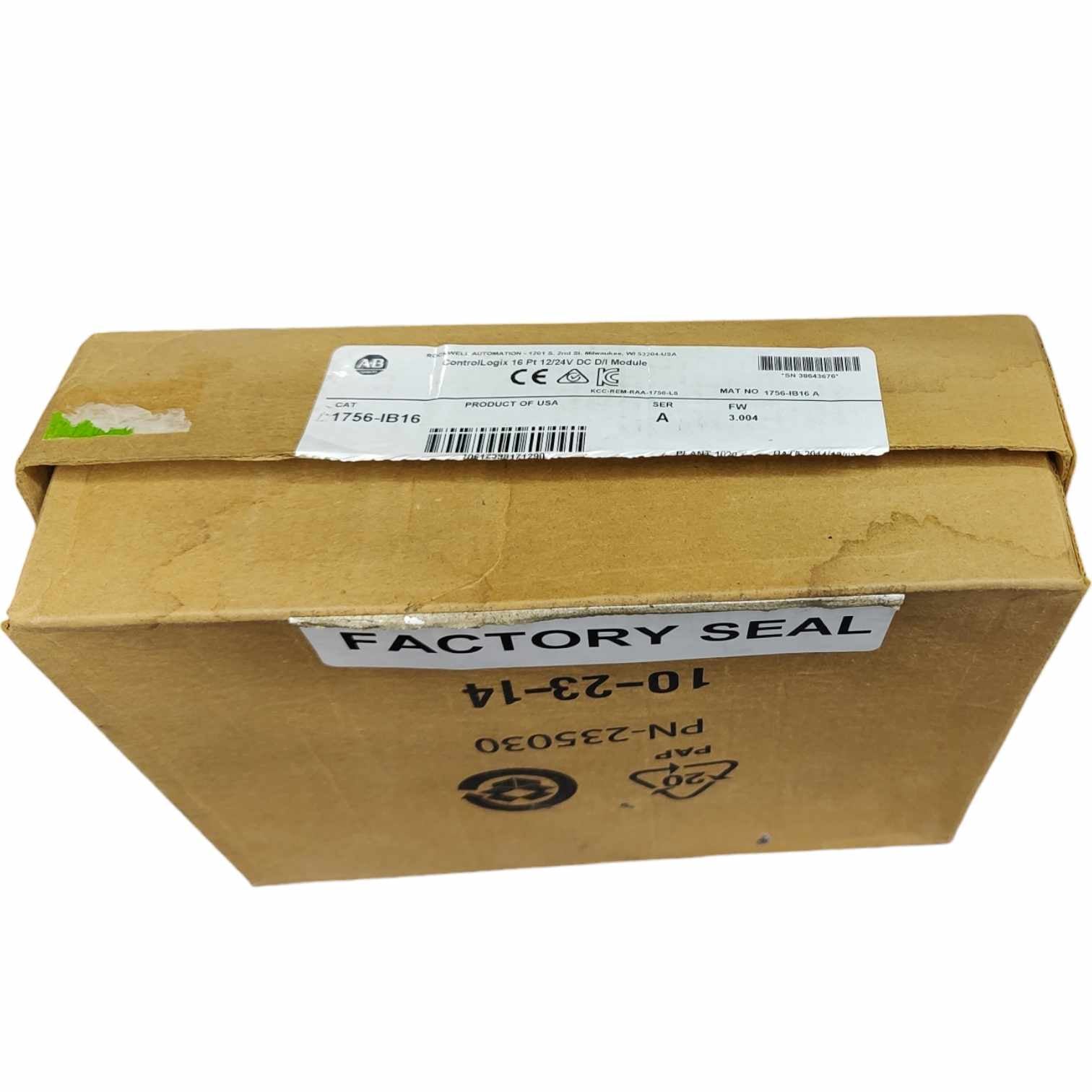 Allen Bradley 1756-IB16 PLC.