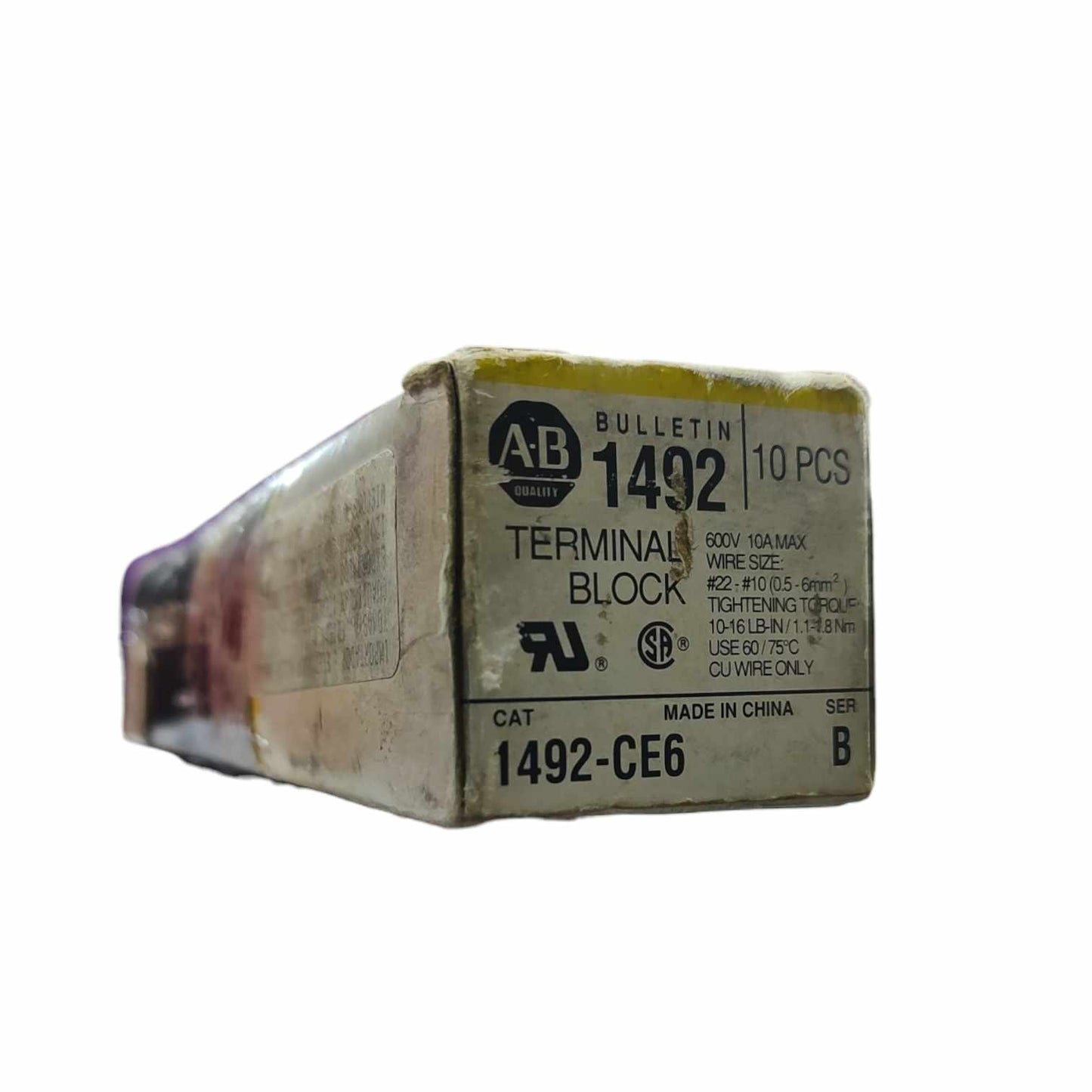 Allen Bradley 1492-CE6 Bloque terminal