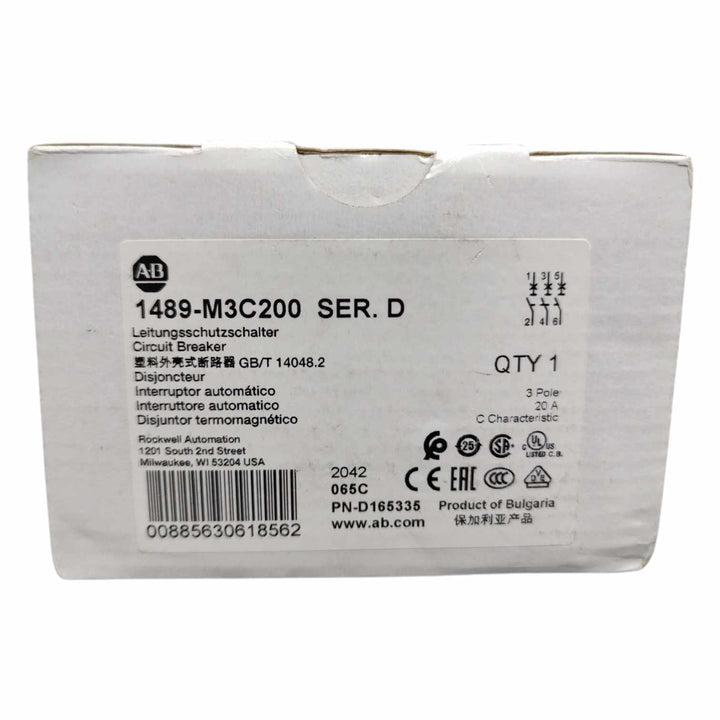 Allen Bradley 1489-M3C200 Interruptor