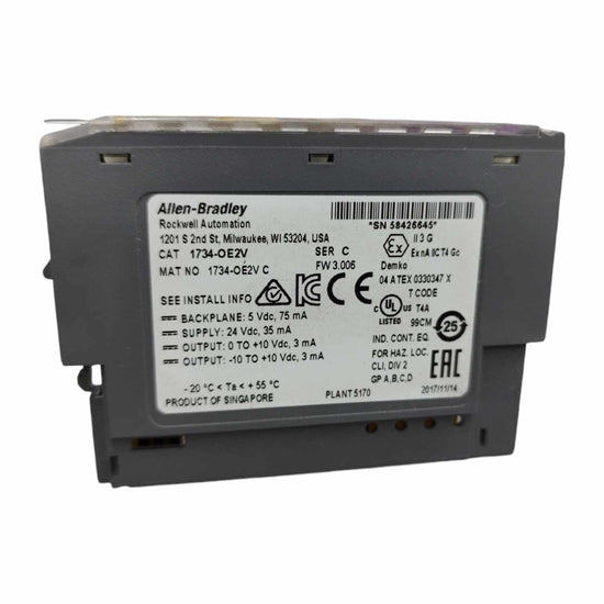 Allen Bradley 1734-OE2V Módulo de salida