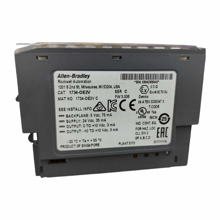 Allen Bradley 1734-OE2V Módulo de salida