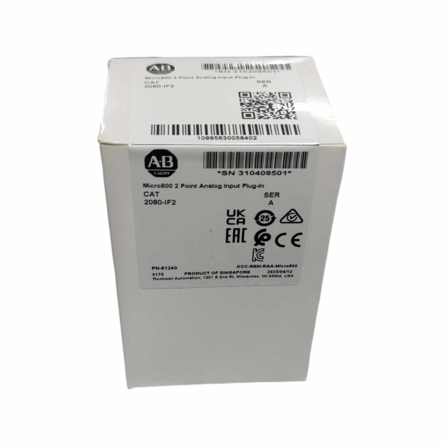 Allen Bradley 2080-IF2 Módulo de entrada