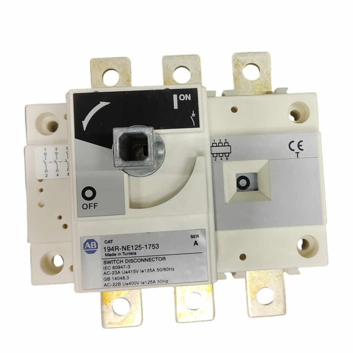 Allen Bradley 194R-NE125-1753 Desconector Switch 3 polos