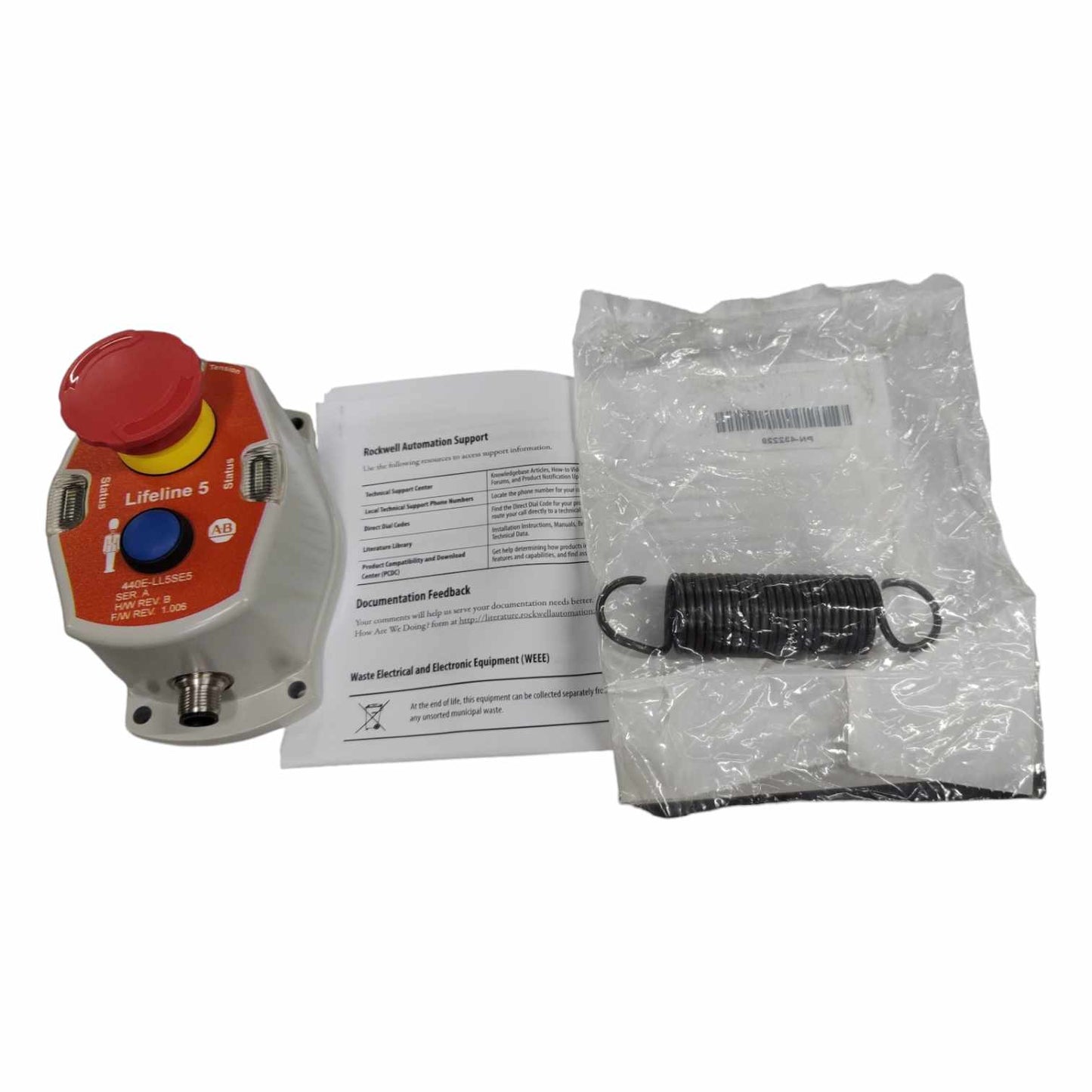Allen Bradley 440E-LL5SE5 interruptor de cable para seguridad