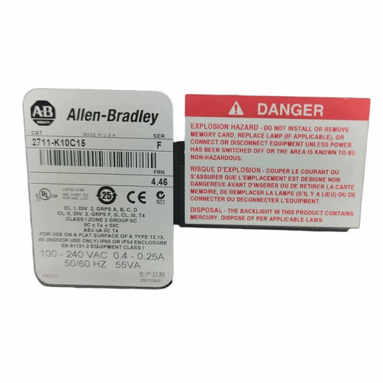 Allen Bradley 2711-K10C15 PanelView 1000