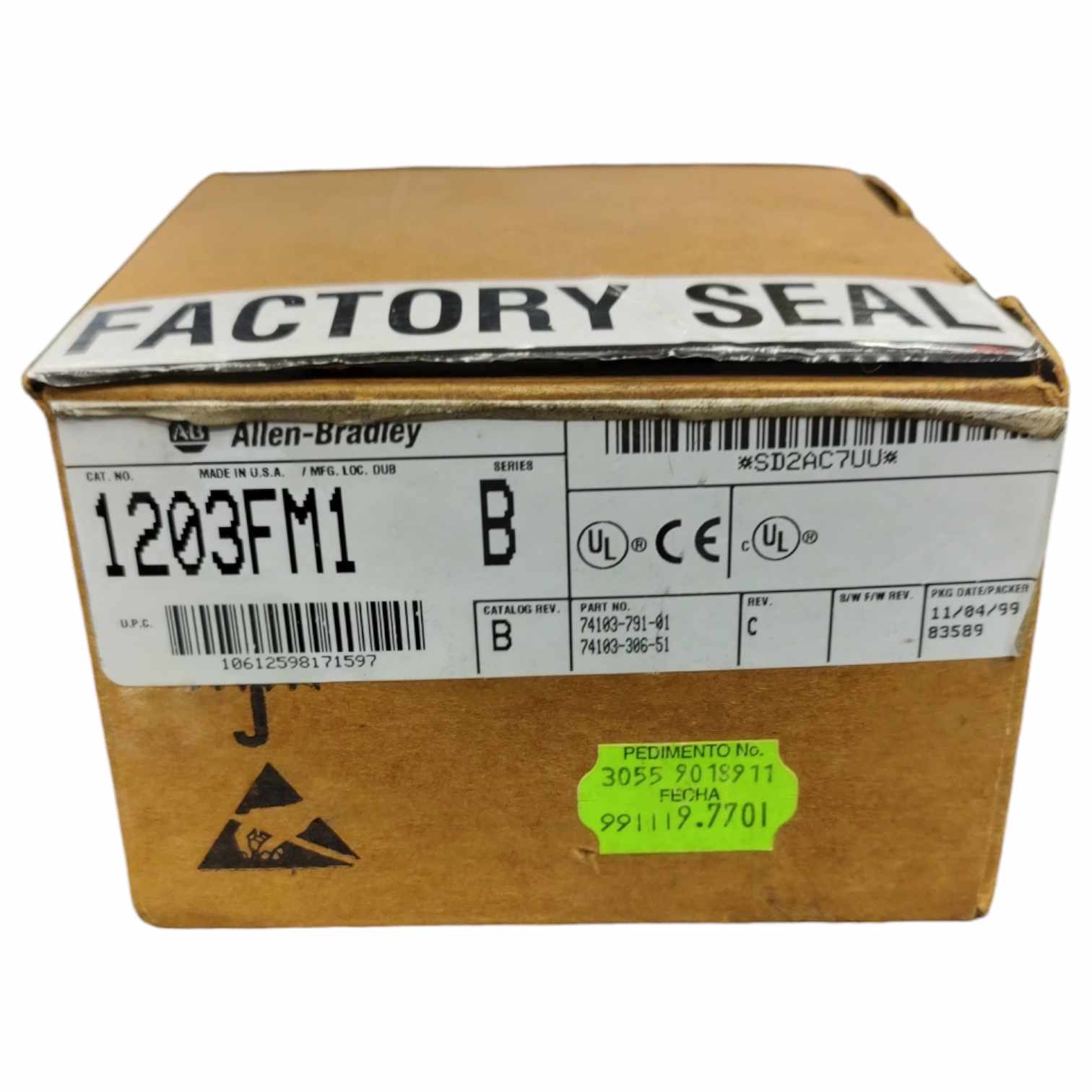 Allen Bradley 1203-FM1 módulo de comunicación