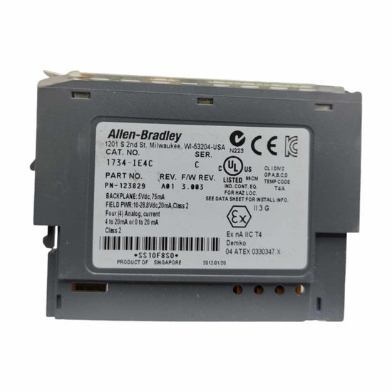 Allen Bradley 1734-IE4C Módulo de entrada y salida