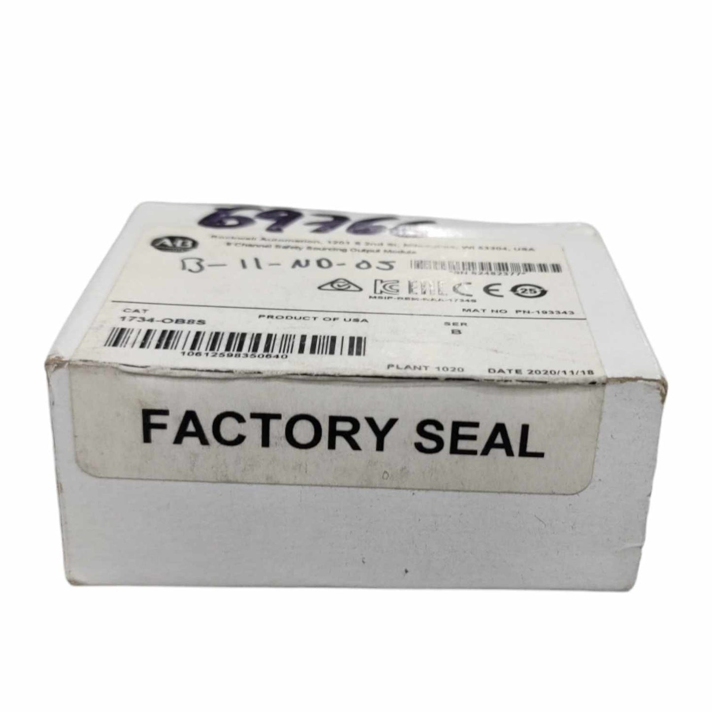 Allen Bradley 1734-OB8S Módulo de seguridad