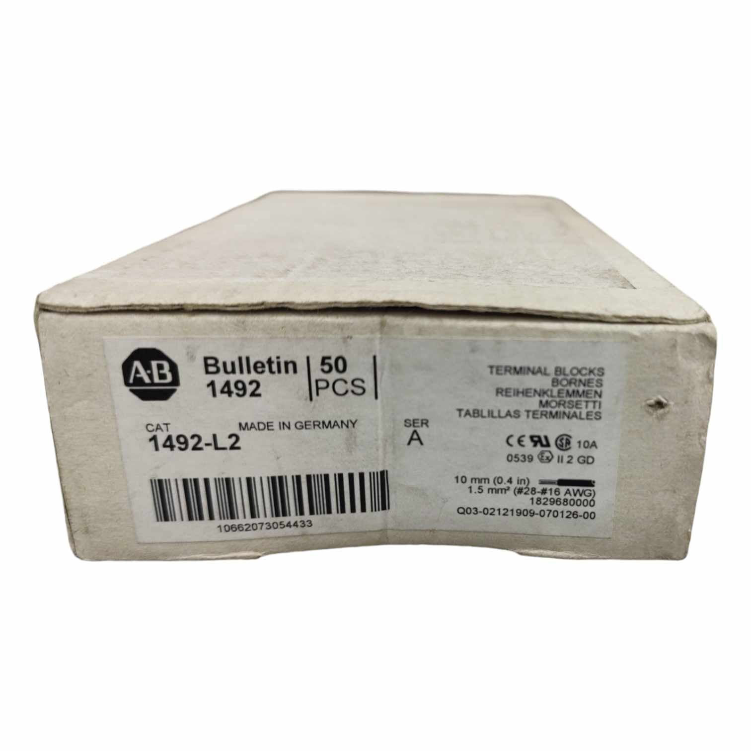 Allen Bradley 1492-L2 Clemas terminales