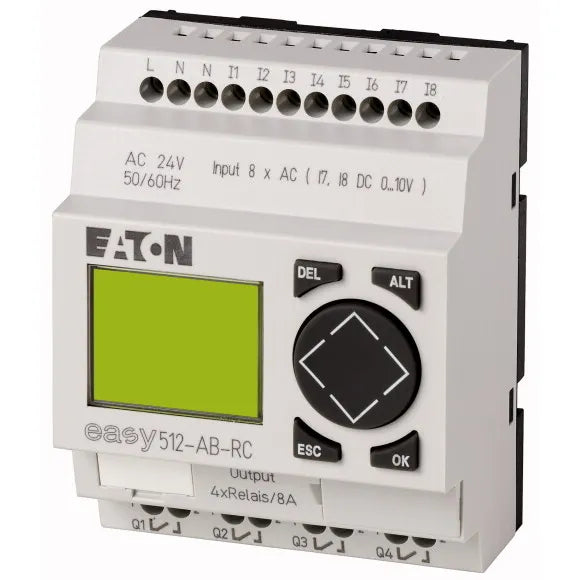 EASY512-AB-RC RELE  8E4S 24VCA C/RELOJ