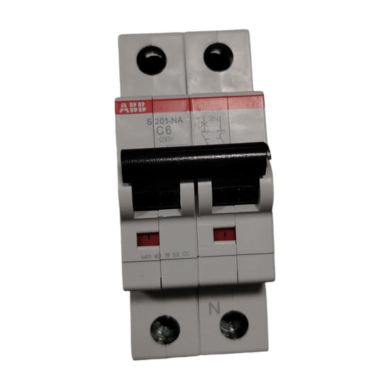 ABB S201-C6 NA 2CDS251103R0064 Interruptor termomagnético