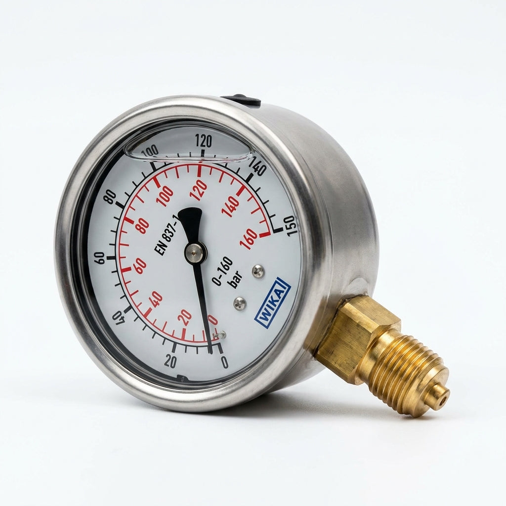 BIND WIKA 70322395 233.50 4” 100 PSI/KG 1/2" NPT LM