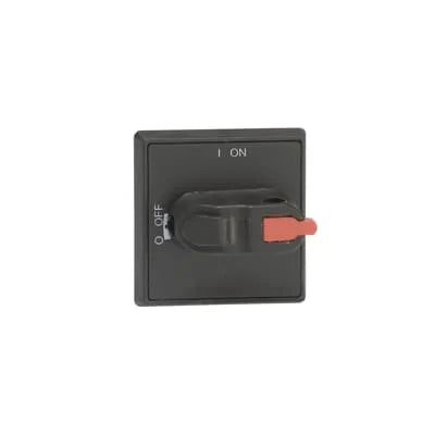 OHBS3AH Mando selector negro dimensiones 48x48x40mm protección IP54