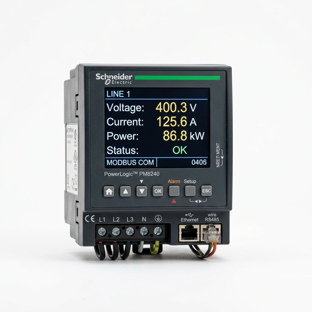 Schneider Electric Metsepm8240 medidor multifunción de energía