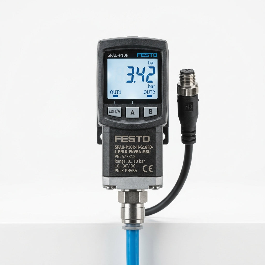 FESTO SPAU-P10R-H-G18FD-L-PNLK-PNVBA-M8U