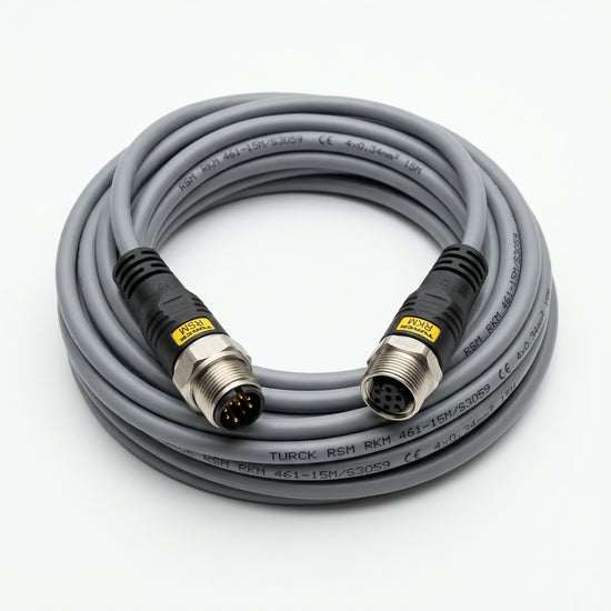 Turck Rsm Rkm 461-15m/s3059 cable de extensión industrial